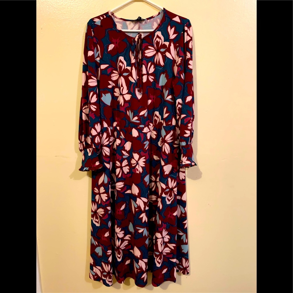 FLORAL DRESS FOR WOMEN
